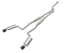 Load image into Gallery viewer, aFe AFE49-36059-C aFe POWER Takeda 16-17 Lexus IS200t L4-2.0L (t) 2.5in-3in 304 SS CB Exhaust - Carbon Fiber
