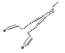 Load image into Gallery viewer, aFe AFE49-36059-L aFe POWER Takeda 16-17 Lexus IS200t L4-2.0L (t) 2.5in-3in 304 SS CB Exhaust w/ Blue Tip
