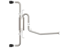 Load image into Gallery viewer, aFe AFE49-36053-B aFe POWER Takeda 19-21 Toyota RAV4 L4-2.5L 304SS CB Exhaust w/ Black Tips
