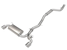 Load image into Gallery viewer, aFe AFE49-36050-P aFe POWER Takeda 2021 Toyota Supra 2.0L (t) 2.5in-3in 304 SS CB Exhaust w/ Polished Tips
