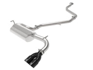 aFe AFE49-36047-B aFe POWER Takeda 2in to 2-1 304 SS Cat-Back Exhaust w/ Black Tips 11-17 Lexus CT200h 1.8L