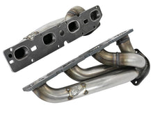 Load image into Gallery viewer, aFe AFE48-32021 aFe Power Twisted Steel 304SS Shorty Header 09-18 Dodge Challenger / Charger V8-5.7L
