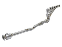 Load image into Gallery viewer, aFe AFE48-36105-YC aFe Power Twisted Steel Long Tube Header &amp; Connection Pipes (Street Series) 01-16 Nissan Patrol
