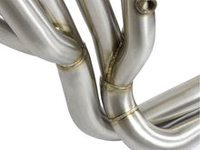 Load image into Gallery viewer, aFe AFE48-36105-YC aFe Power Twisted Steel Long Tube Header &amp; Connection Pipes (Street Series) 01-16 Nissan Patrol

