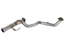 Load image into Gallery viewer, aFe AFE48-48026 aFe POWER Twisted Steel Y-Pipe 2-1/4in 409 SS Exhaust System 2018 Jeep Wrangler (JL) V6-3.6L
