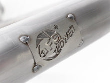 Load image into Gallery viewer, aFe AFE48-46208 aFe Power Twisted Steel Y-Pipe Stainless Steel 2.5in 12-14 Jeep Wrangler V6 3.6L
