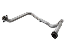 Load image into Gallery viewer, aFe AFE48-46208 aFe Power Twisted Steel Y-Pipe Stainless Steel 2.5in 12-14 Jeep Wrangler V6 3.6L
