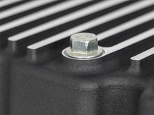 Load image into Gallery viewer, aFe AFE46-70322 AFE Pro Series Engine Oil Pan Black w/Machined Fins; 11-16 Ford Powerstroke V8-6.7L (td)

