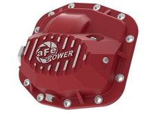 Load image into Gallery viewer, aFe AFE46-71010R aFe Pro Series Front Differential Cover Red 2018+ Jeep Wrangler (JL) V6 3.6L (Dana M186)
