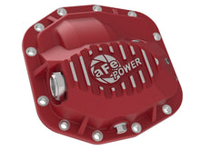 Load image into Gallery viewer, aFe AFE46-71010R aFe Pro Series Front Differential Cover Red 2018+ Jeep Wrangler (JL) V6 3.6L (Dana M186)
