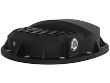 Load image into Gallery viewer, aFe AFE46-71140B aFe Pro Series GMCH 9.5 Rear Diff Cover Black w/ Machined Fins 19-20 GM Silverado/Sierra 1500
