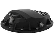Load image into Gallery viewer, aFe AFE46-71140B aFe Pro Series GMCH 9.5 Rear Diff Cover Black w/ Machined Fins 19-20 GM Silverado/Sierra 1500
