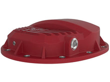 Load image into Gallery viewer, aFe AFE46-71140R aFe Pro Series GMCH 9.5 Rear Diff Cover Red w/ Machined Fins 19-20 GM Silverado/Sierra 1500
