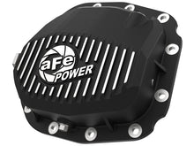 Load image into Gallery viewer, aFe AFE46-71180B aFe Pro Series Rear Differential Cover Black w/ Fins 15-19 Ford F-150 (w/ Super 8.8 Rear Axles)
