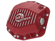 Load image into Gallery viewer, aFe AFE46-71000R aFe Pro Series Rear Differential Cover Red 2018+ Jeep Wrangler (JL) V6 3.6L (Dana M220)
