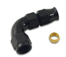 Load image into Gallery viewer, Vibrant 90 Degree 3/8in Tube to Male -6AN Flare Adapter w/ Olive Inserts Fittings Vibrant
