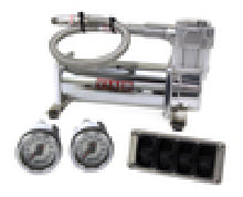 Load image into Gallery viewer, Air Lift ALF27666 Air Lift 4-Way Manual Control System 100% Duty 1/4in Line 4 Gal. Tank.
