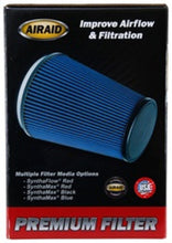 Load image into Gallery viewer, Airaid AIR700-493 Airaid Universal Air Filter - Cone 3 x 6 x 4 5/8 x 6
