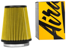 Load image into Gallery viewer, Airaid AIR704-409 Airaid Universal Air Filter - Cone 5in FLG x 6-1/2in B x 4-3/4in T x 7-9/16in H - Synthaflow
