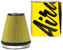 Load image into Gallery viewer, Airaid AIR704-495 Airaid Universal Air Filter - Cone 6in Flange x 7in Base x 4-3/8in Top x 7in Height - Synthaflow
