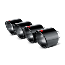 Load image into Gallery viewer, Akrapovic AKRTP-CT/1 Akrapovic 06-13 Chevrolet Corvette ZO6/ZR1 (C6) Tail Pipe Set (Carbon 115 mm)
