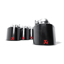 Load image into Gallery viewer, Akrapovic AKRTP-NIR35C Akrapovic 06-13 Chevrolet Corvette ZO6/ZR1 (C6) Tail Pipe Set (Carbon 125 mm)

