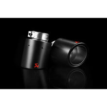 Load image into Gallery viewer, Akrapovic AKRTP-VWGMK6-CA Akrapovic 09-12 Volkswagen Golf GTD (VI) Tail Pipe Set (Carbon)
