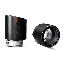 Load image into Gallery viewer, Akrapovic AKRTP-VWGMK6-CA Akrapovic 09-12 Volkswagen Golf GTD (VI) Tail Pipe Set (Carbon)
