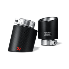 Load image into Gallery viewer, Akrapovic AKRTP-VWGMK6-CA Akrapovic 09-12 Volkswagen Golf GTD (VI) Tail Pipe Set (Carbon)
