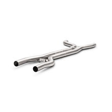 Load image into Gallery viewer, Akrapovic AKRE-PO/T/3 Akrapovic 15-17 Porsche Cayenne GTS (958 FL) Evolution Link Pipe Set (Titanium)
