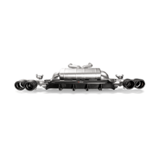 Load image into Gallery viewer, Akrapovic AKRDI-BM/CA/5/G/RS Akrapovic 18+ BMW M5 (F90) Rear Carbon Fiber Diffuser - High Gloss w/ Red/White Akrapovic Logo

