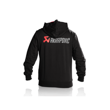 Load image into Gallery viewer, Akrapovic AKR801749 Akrapovic Mens Akrapovic Logo Black Hoodie - XL
