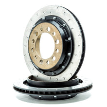Load image into Gallery viewer, Alcon ALCBKR5059D17 Alcon 07+ Jeep JK w/ 6x5.5in Hub 355x22mm Rotor 4-Piston Red Calipers Rear Brake Upgrade Kit
