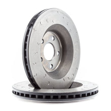Load image into Gallery viewer, Alcon ALCBKF5459AX02 Alcon 2007+ Jeep JK 350x32mm Rotors 4-Piston Red Calipers Front Brake Upgrade Kit
