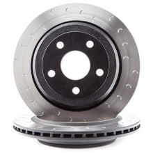 Load image into Gallery viewer, Alcon ALCBKR5059D12 Alcon 2007+ Jeep JK-JL 330x22mm Rotors 4-Piston Red Calipers Rear Brake Kit (Includes Brake Lines)
