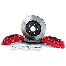Load image into Gallery viewer, Alcon ALCBKF1551K06 Alcon 2018+ Jeep JL 350x32mm Rotors 6-Piston Red Calipers Front Brake Upgrade Kit
