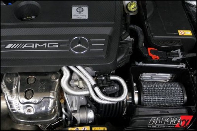 AMS AMSALP.19.08.0004-1 AMS Performance 14-18 Mercedes-Benz CLA 45 AMG 2.0T Alpha Intake System w/Carbon Fiber Duct & Lid