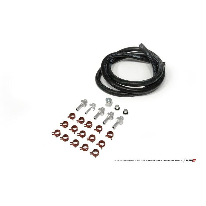 AMS AMSALP.07.08.0102-1 AMS Performance 2009+ Nissan GT-R Alpha Vacuum & Boost Fitting Kit for Carbon/Alum Intake Manifold