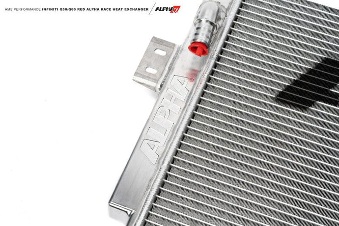 AMS AMSALP.28.02.0004-1 AMS Performance Infiniti 17+ Q60 / 16+ Q50 3.0TT VR30 Alpha Race Heat Exchanger