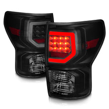 Load image into Gallery viewer, ANZO ANZ311387 Anzo 07-11 Toyota Tundra Full LED Tailights Black Housing Smoke Lens G2 (w/C Light Bars)

