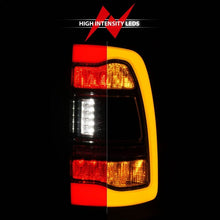 Load image into Gallery viewer, ANZO ANZ311472 ANZO 09-18 Dodge Ram 1500 Sequential LED Taillights Smoke Black w/Switchback Amber Signal
