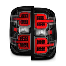 Load image into Gallery viewer, ANZO ANZ311425 ANZO 15-19 Chevy Silverado 2500HD/3500HD (Halgn Only) LED Tail Lights w/Black Light Bar &amp; Clear Lens
