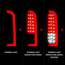 Load image into Gallery viewer, ANZO ANZ311432 ANZO 15-21 Chevrolet Colorado Full LED Tail Lights w/ Red Lightbar Black Housing Clear Lens
