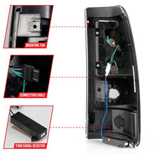 Load image into Gallery viewer, ANZO ANZ311331 ANZO 1999-2002 Chevy Silverado 1500 LED Taillights Plank Style Black w/Smoke Lens
