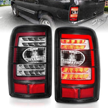 Load image into Gallery viewer, ANZO ANZ311362 ANZO 2000-2006 Chevrolet Tahoe LED Tail Lights w/ Clear Lens Black Housing
