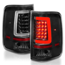 Load image into Gallery viewer, ANZO ANZ311342 ANZO 2004-2006 Ford F-150 LED Tail Lights w/ Light Bar Black Housing Clear Lens
