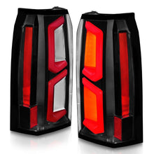 Load image into Gallery viewer, ANZO ANZ311374 ANZO 2015-2020 Chevrolet Tahoe LED Tail Lights w/ Light Bar Black Housing Clear Lens
