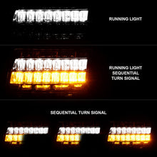 Load image into Gallery viewer, ANZO ANZ511086 ANZO 2018-2021 Jeep Wrangler LED Side Markers Chrome Housing Clear Lens w/ Sequential Signal
