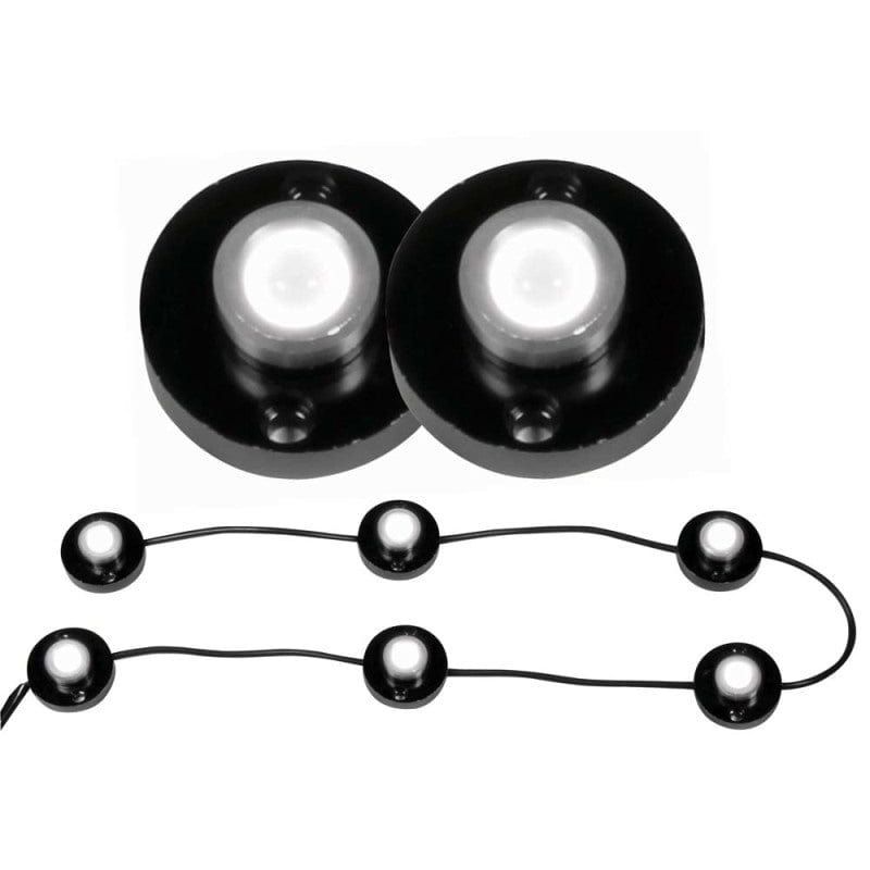 ANZO ANZ861123 ANZO Bed Rail Lights Universal LED Heavy Duty 6 Pod LED Bed Rail/Rock Crawler Lighting