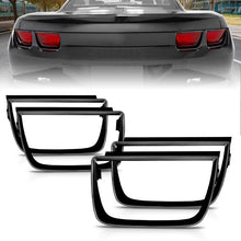 Load image into Gallery viewer, ANZO ANZ351001 ANZO Taillight Bezels 2010-2013 Chevrolet Camaro Taillight Bezels - 4pc Flat Black
